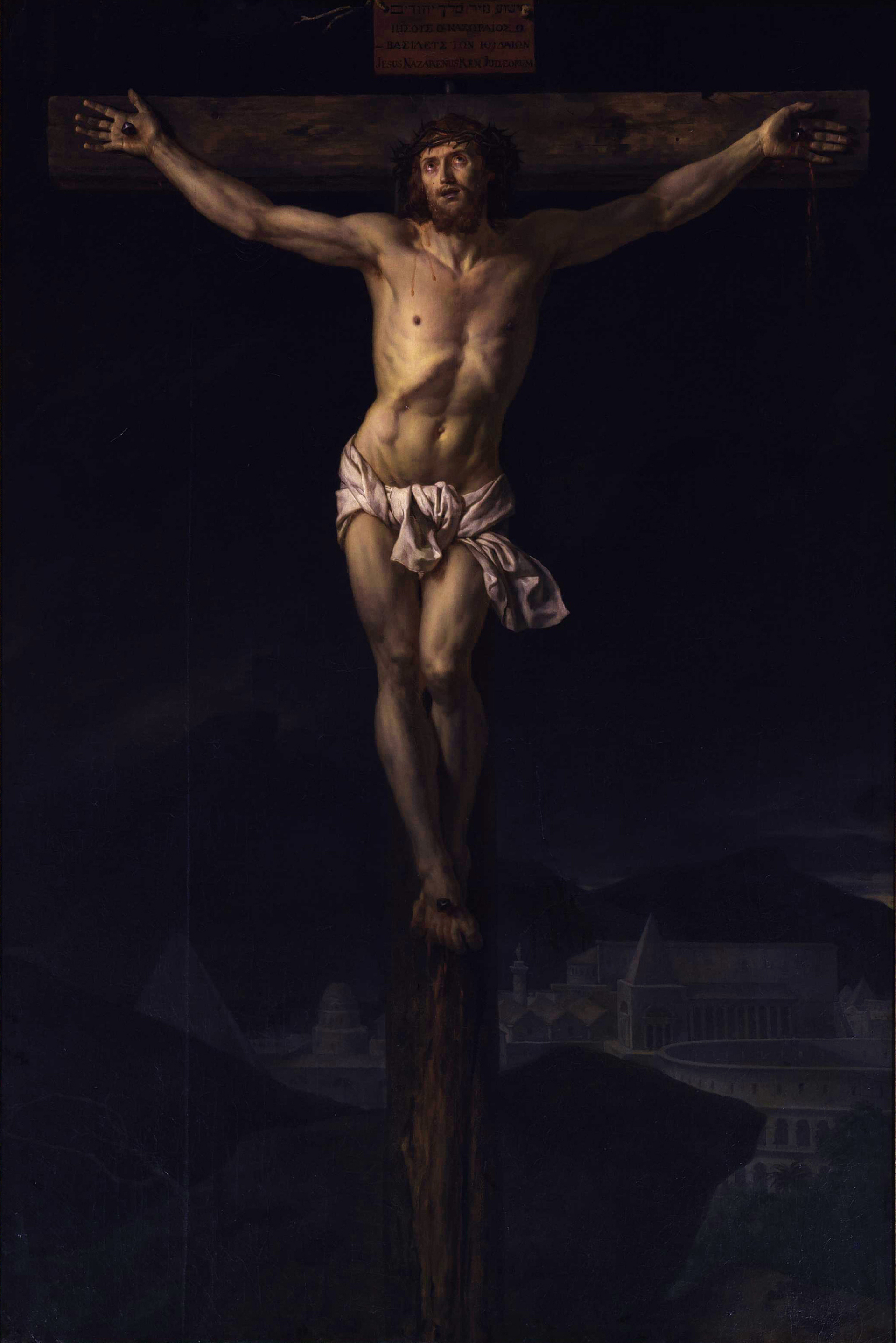 Christ on the Cross painting by Unknown