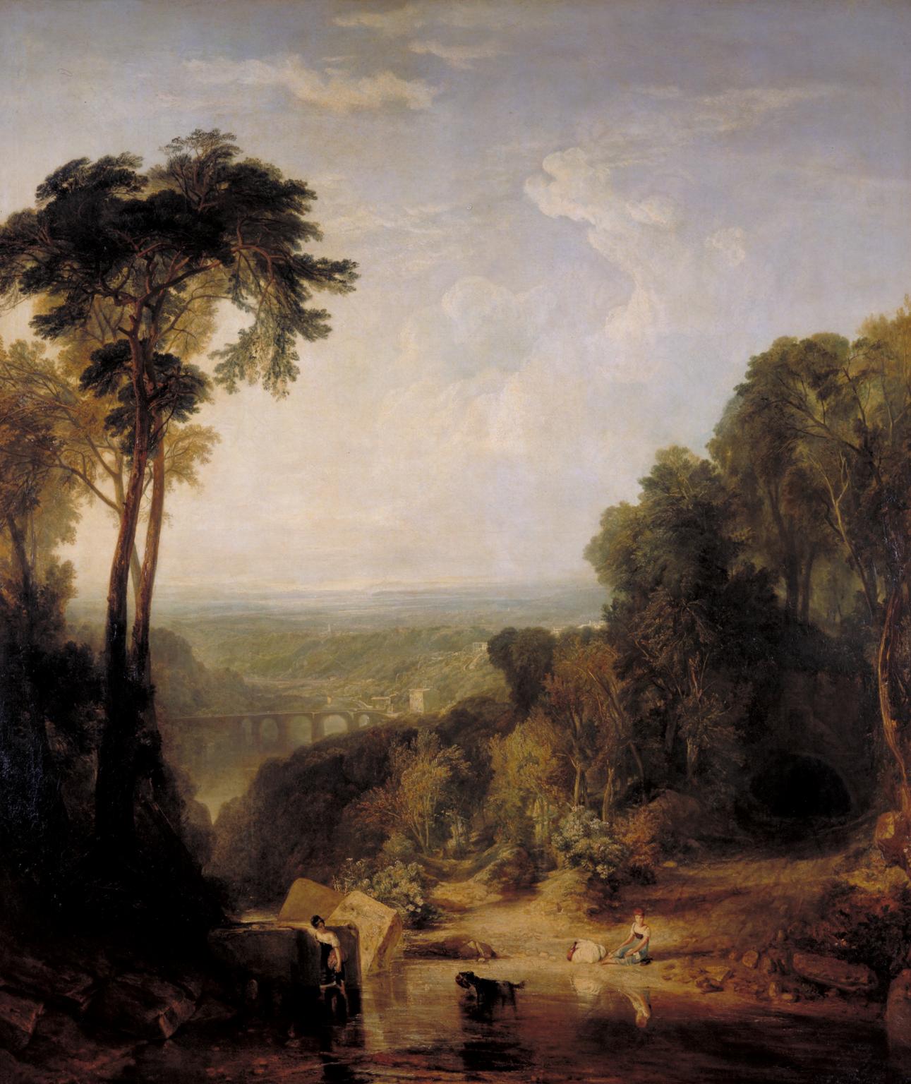 Crossing the Brook painting by Joseph Mallord William Turner
