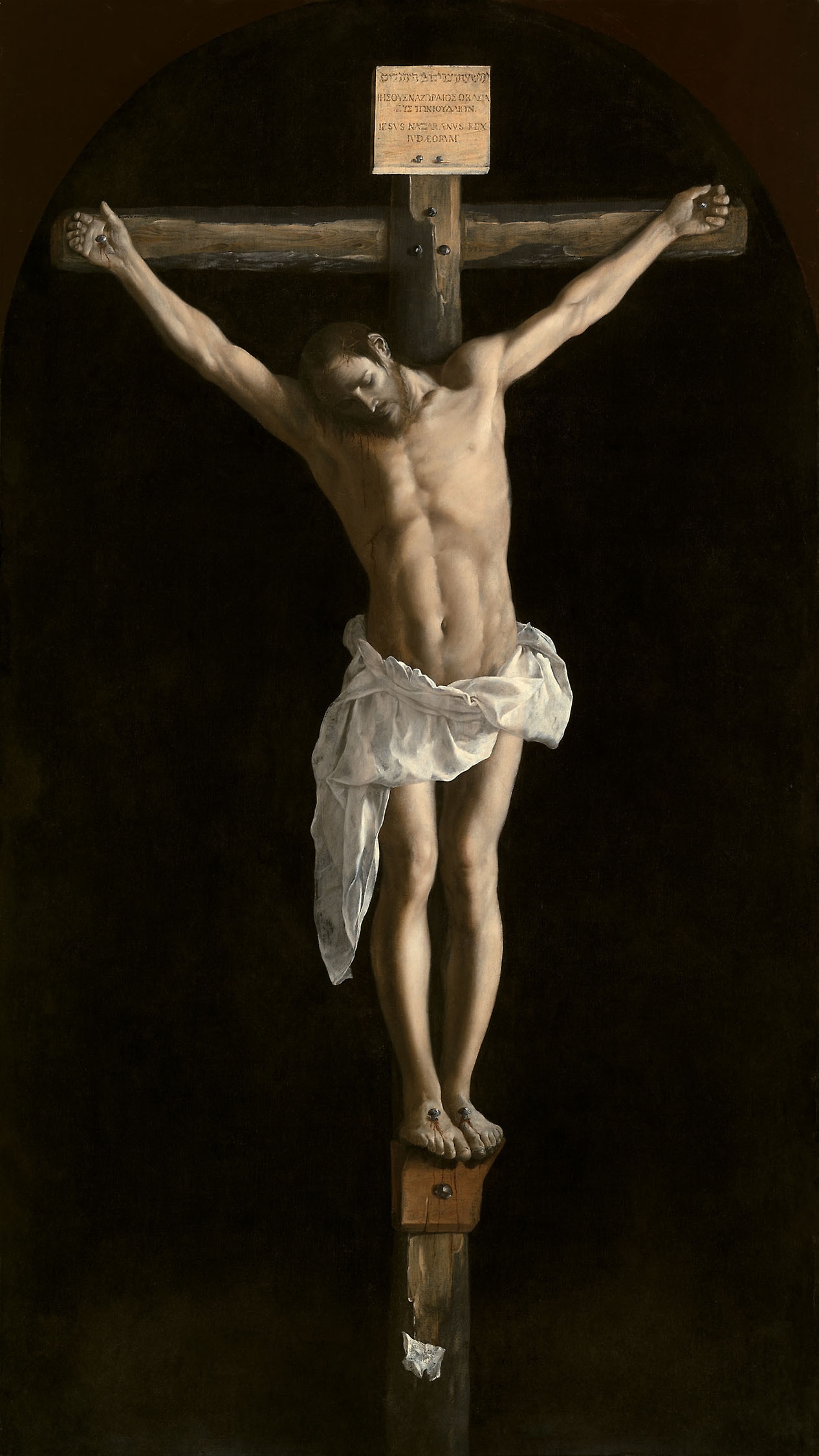 Crucifixion of Christ painting by Unknown
