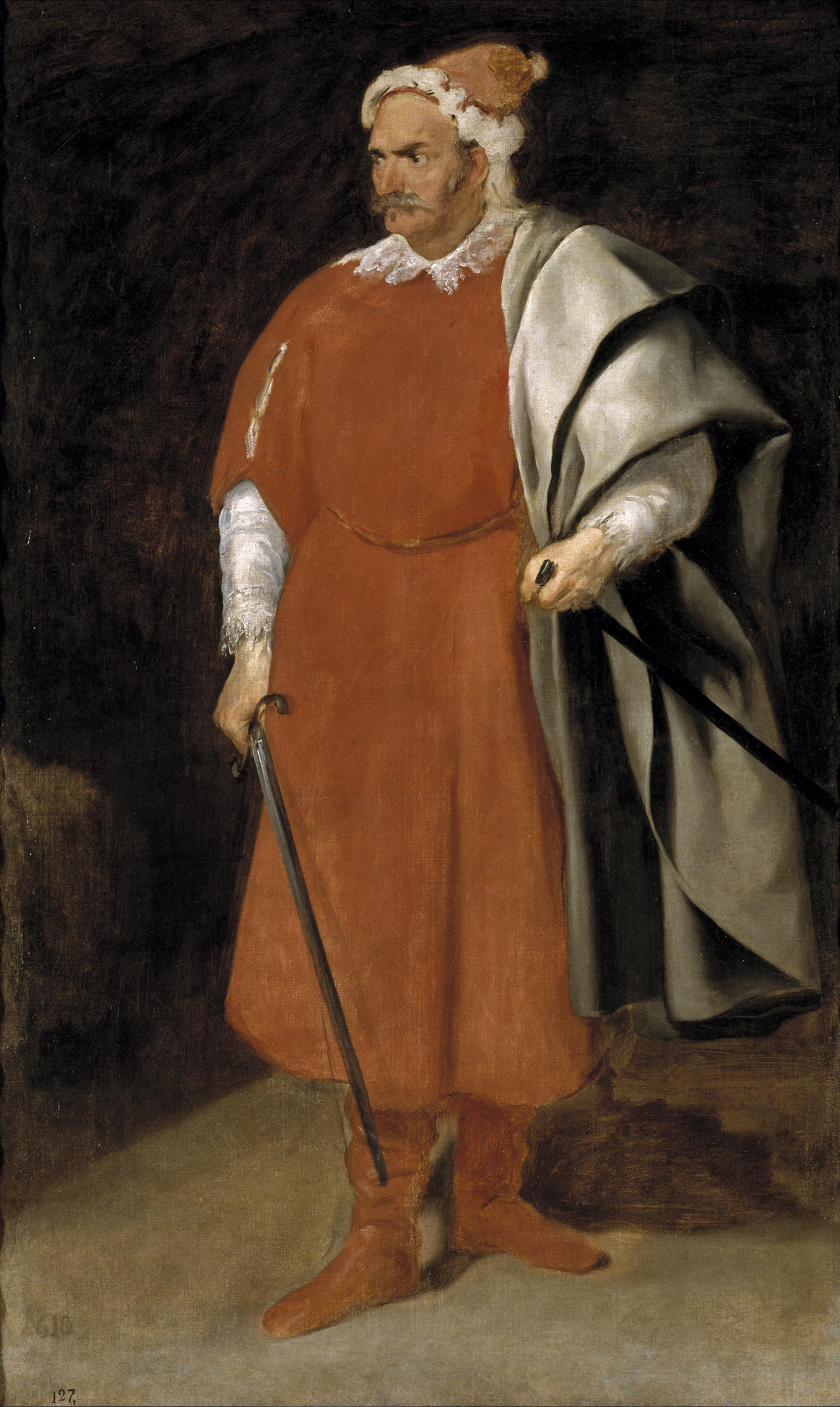 El bufón Barbarroja (The Jester Barbarroja) painting by Diego Velázquez