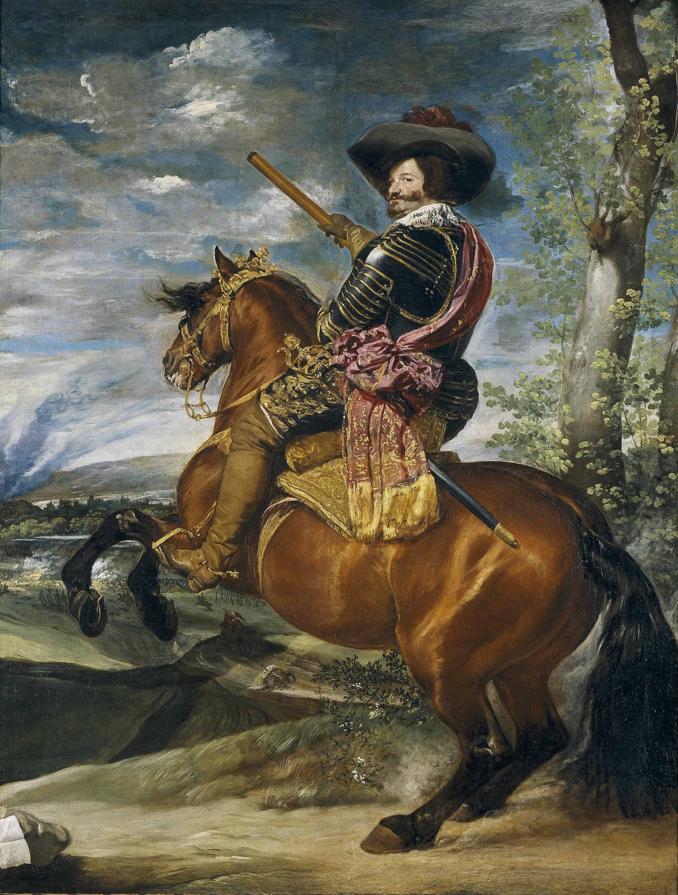 Equestrian Portrait of the Count-Duke of Olivares painting by Diego Velázquez