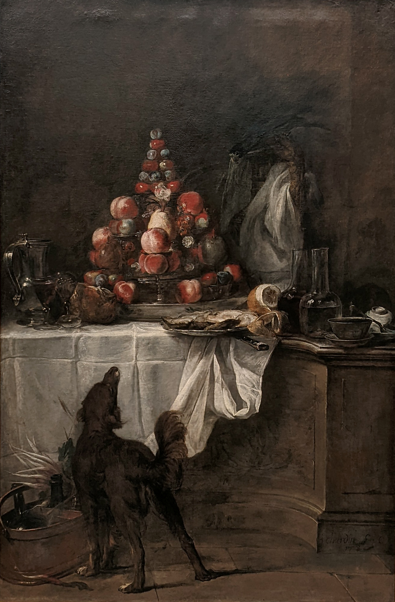 Le Buffet painting by Paul Cézanne