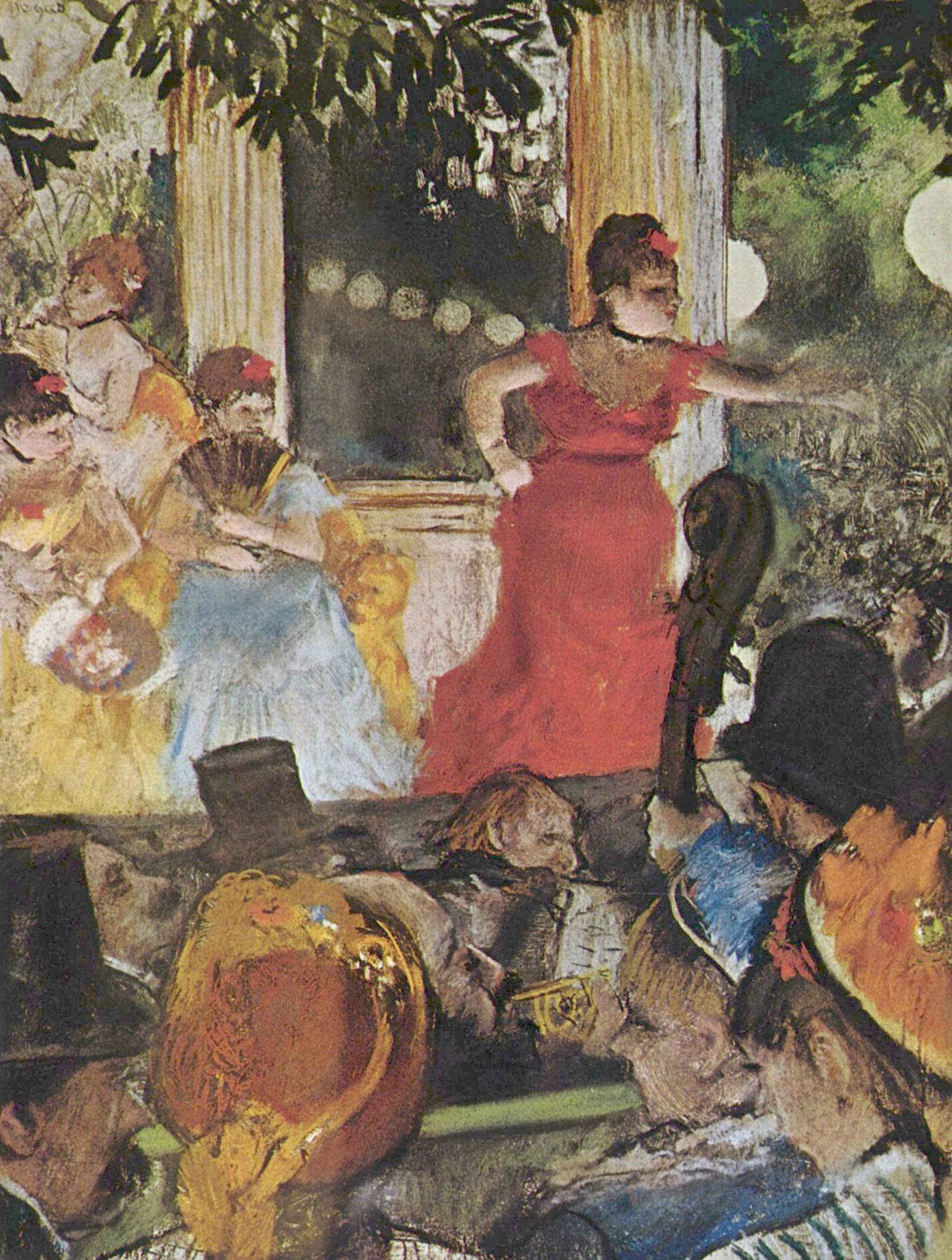 Le Café-concert aux Ambassadeurs painting by Edgar Degas