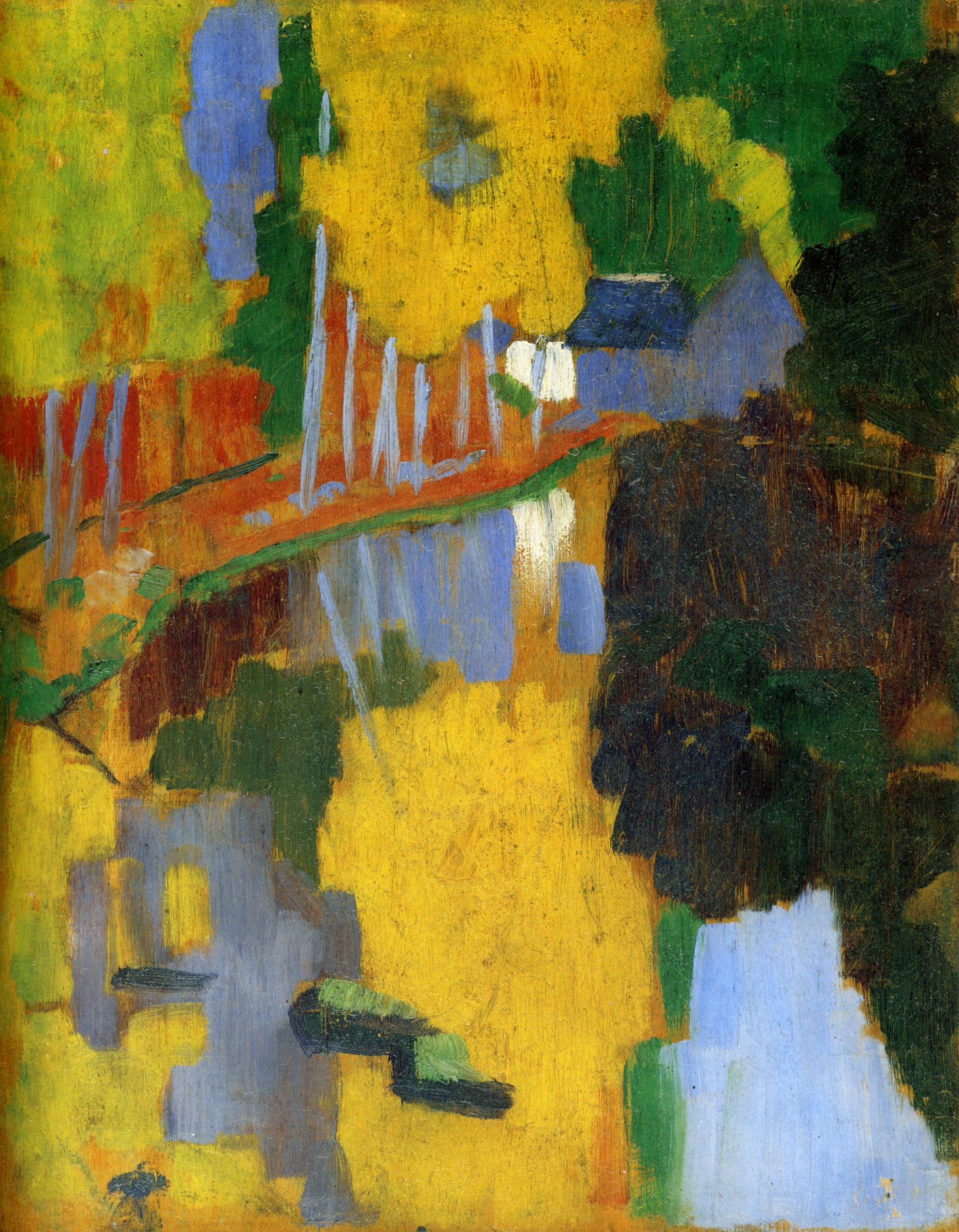 Le Talisman, l'Avenau Bois d'Amour painting by Paul Séérusier