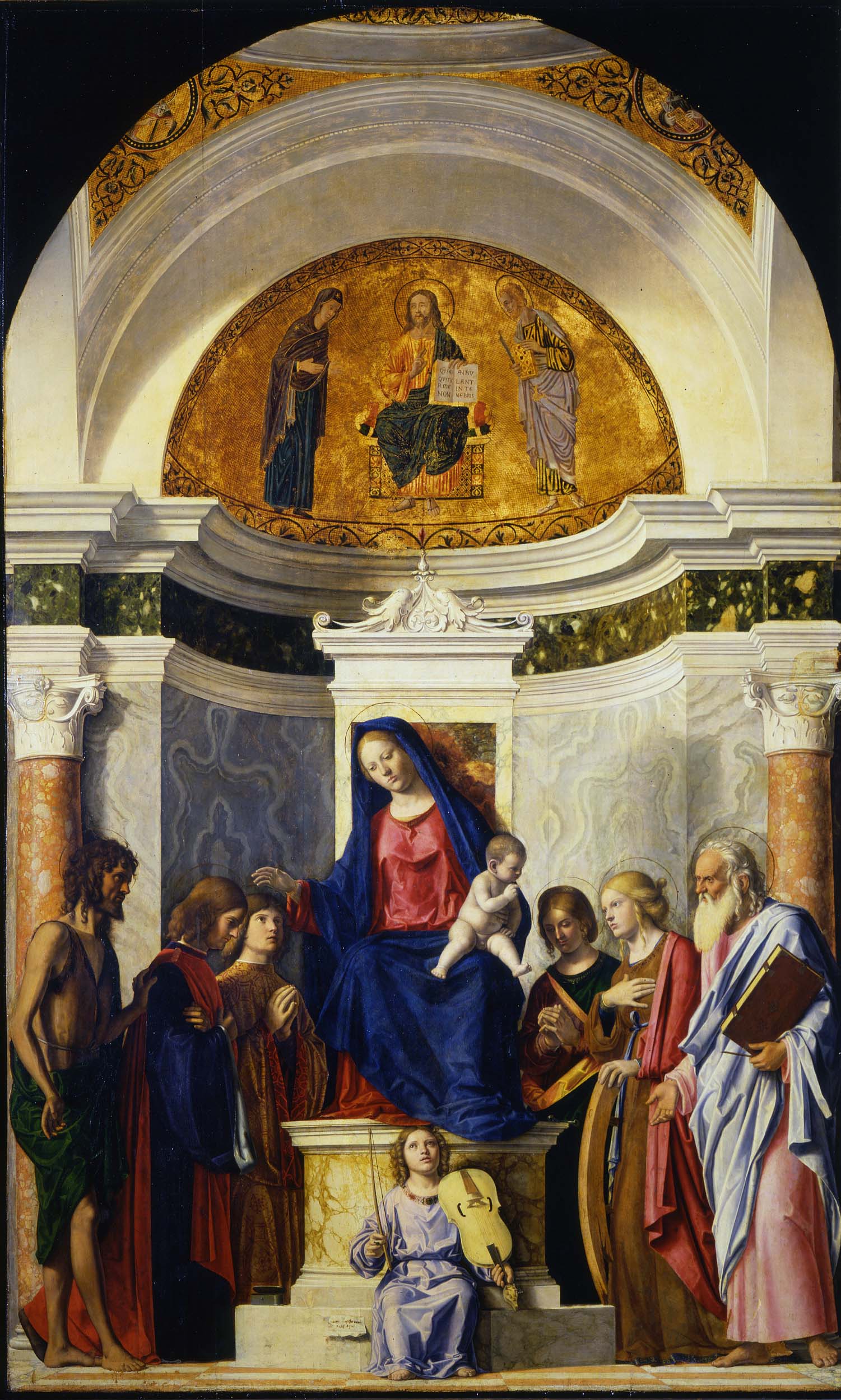 Montini Altarpiece painting by Cima da Conegliano