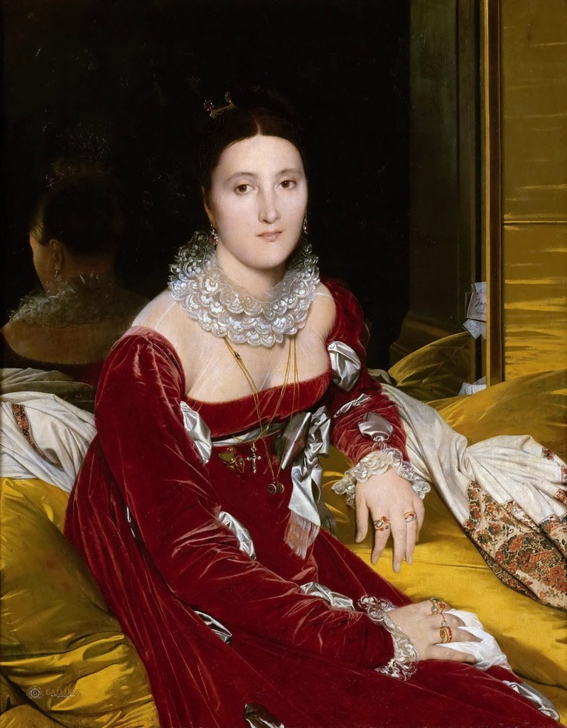 Portrait de Madame de Senonnes painting by Jean-Auguste-Dominique Ingres