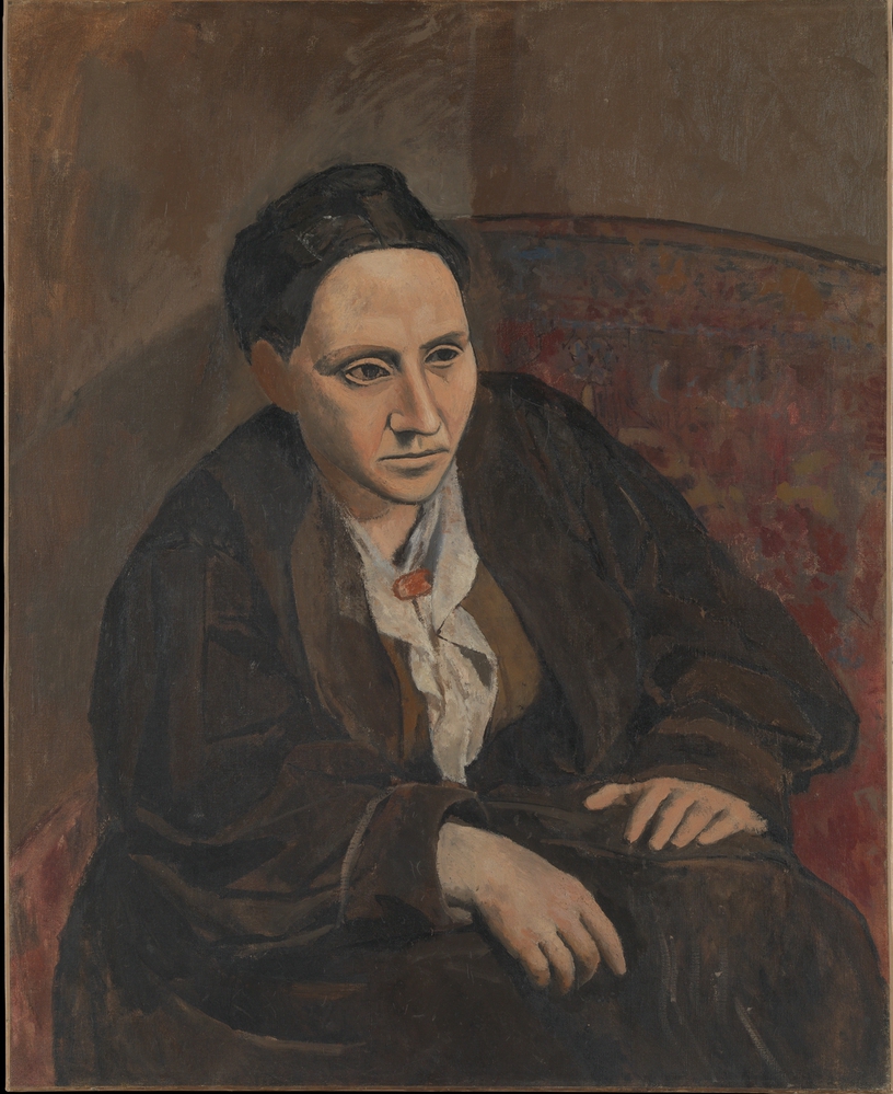 Portrait of Gertrude Stein painting by Pablo Picasso