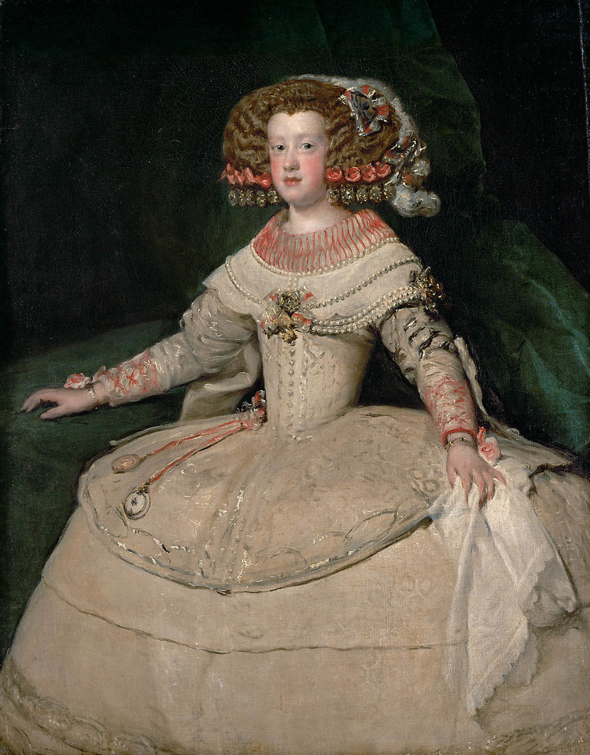 Portrait of the Infanta Maria Theresa of Spain painting by Diego Velázquez