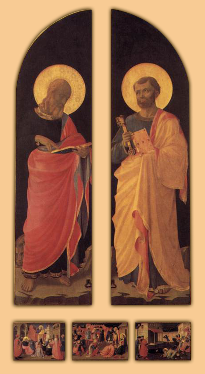 Tabernacle of the Linaioli (Tabernacolo dei Linaioli) painting by Fra Angelico