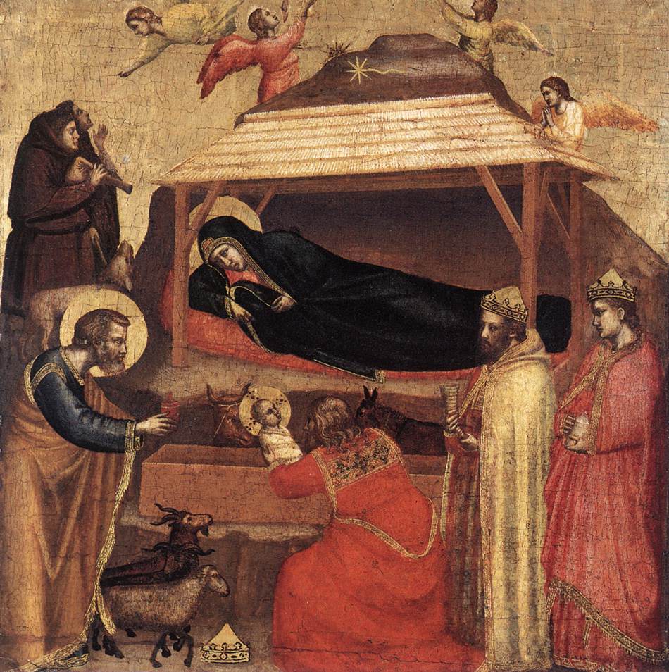 The Epiphany painting by Giotto di Bondone