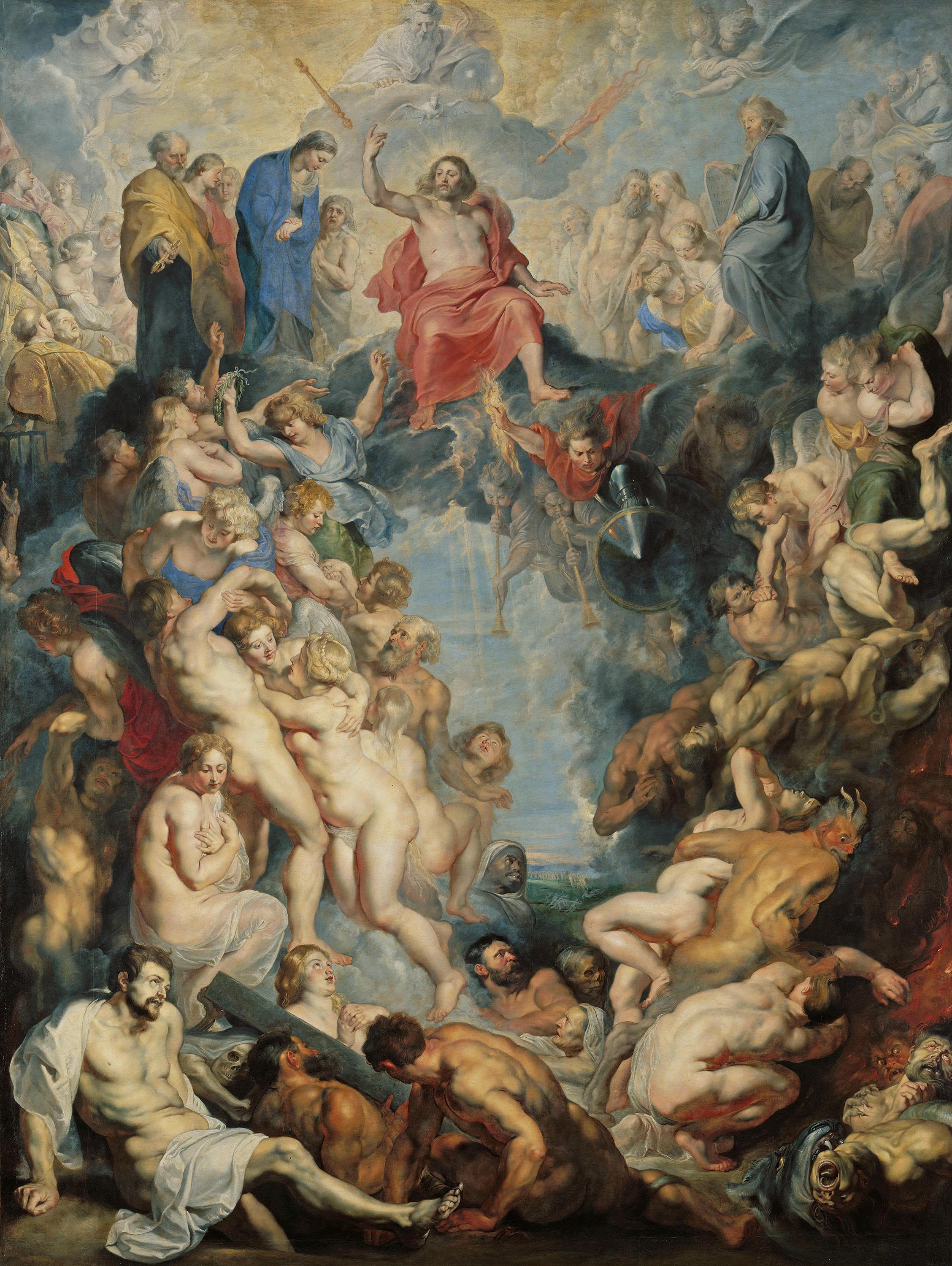 The Great Last Judgement painting by Peter Paul Rubens
