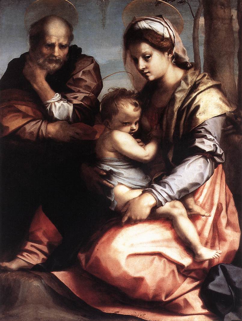 The Holy Family painting by Unknown