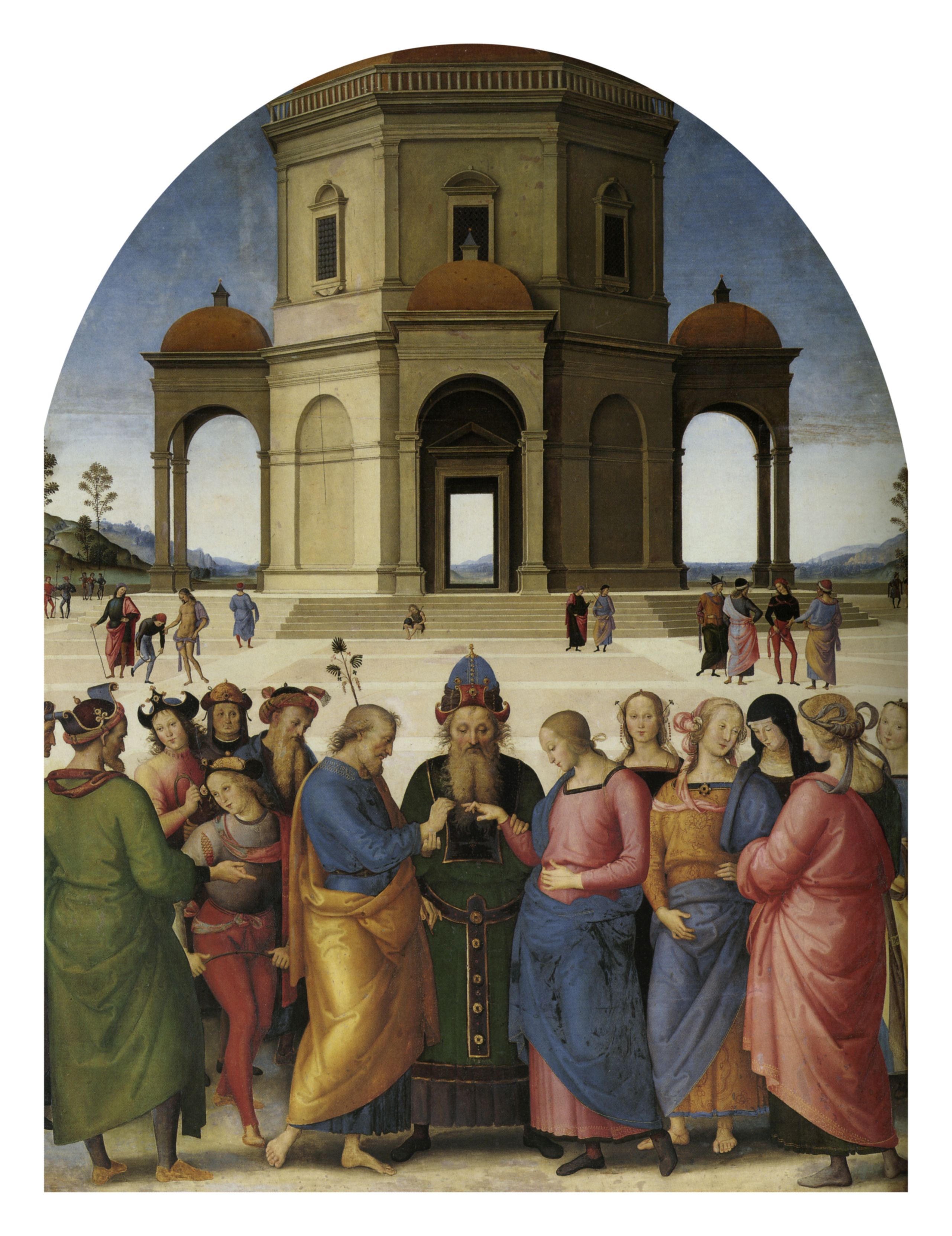 The Marriage of the Virgin painting by Unknown
