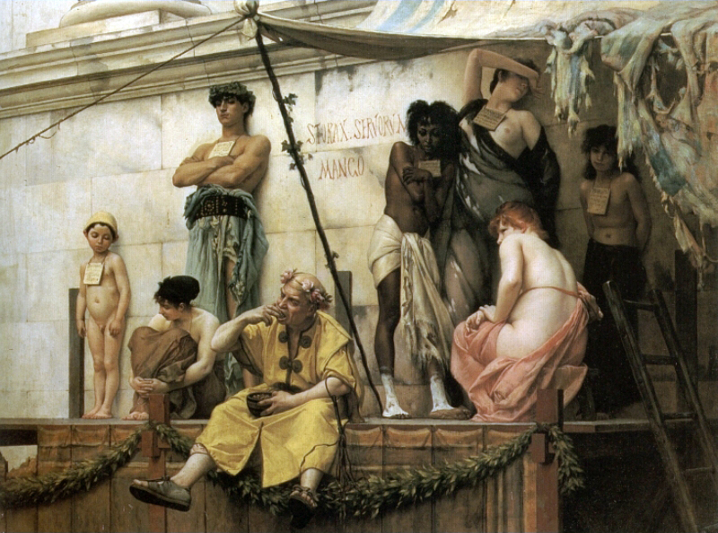 The Slave Market painting by Unknown