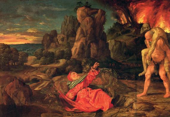 The Temptation of Saint Jerome painting by Giovanni Girolamo Savoldo