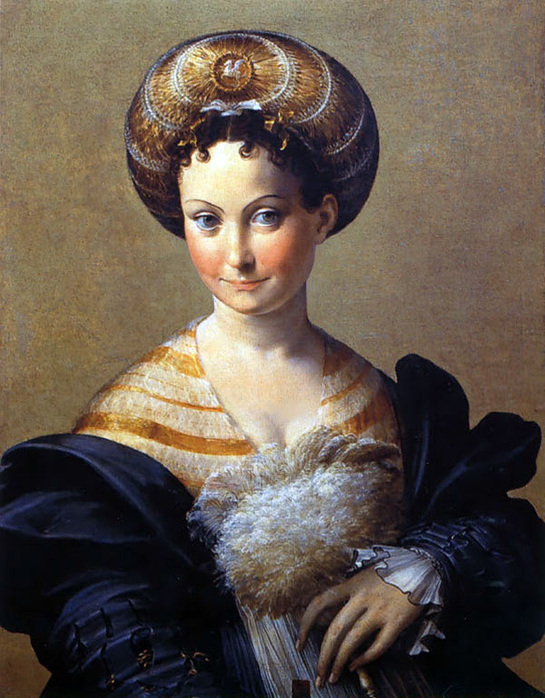 Turkish Slave (or Portrait of a Young Woman) painting by Parmigianino