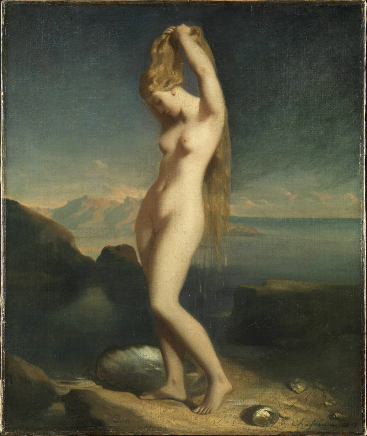 Venus of the Sea painting by Jean-Auguste-Jean-isset-Lerens